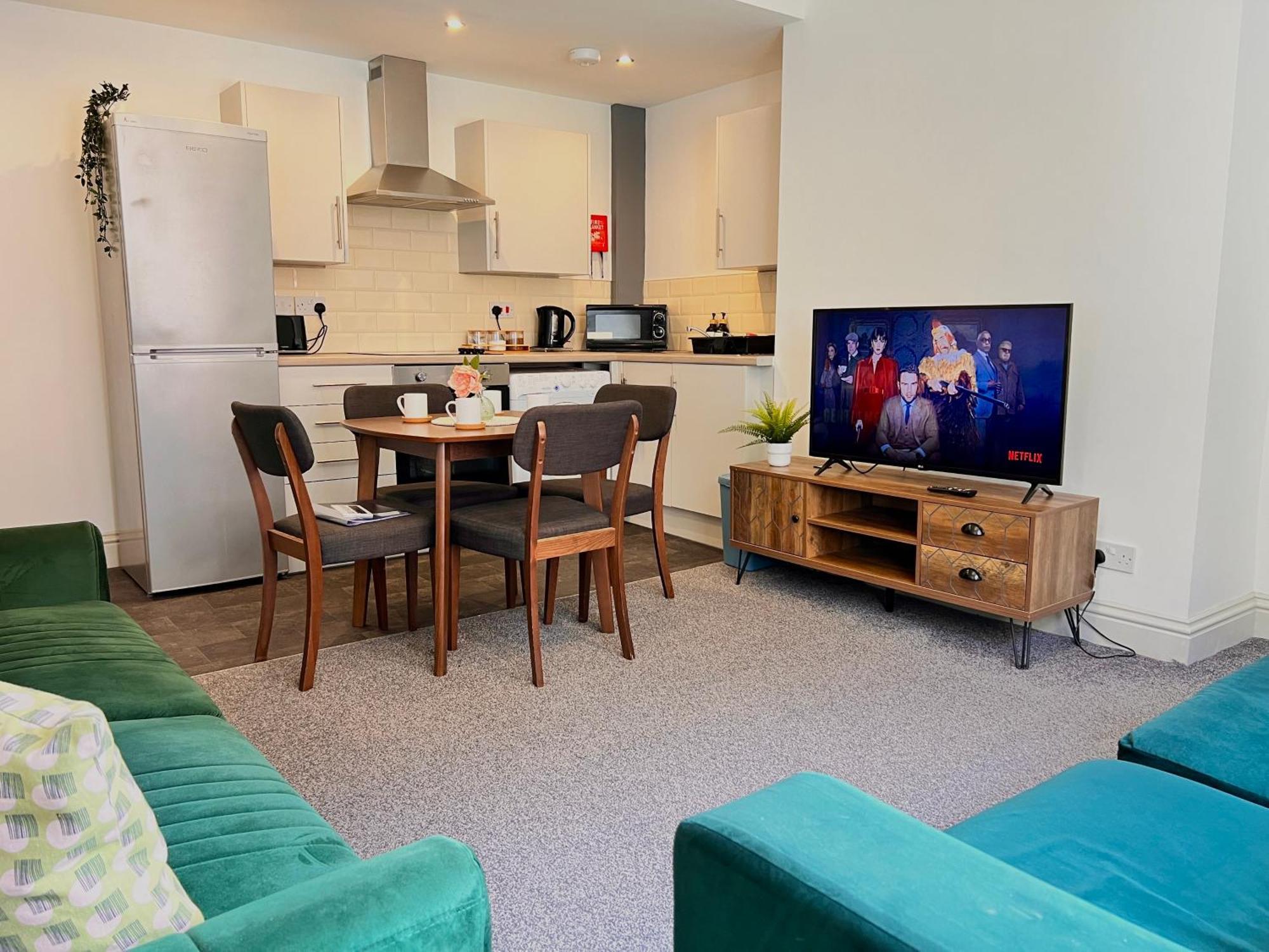 Appartamento Spacious One Bedroom Next To Winter Gardens With Free On-site Parking, Blackpool